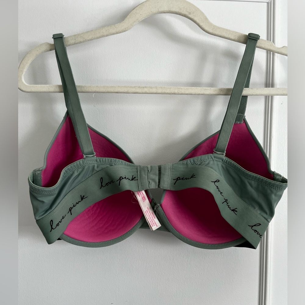 Pink lightly lined bra - Picture 2 of 2